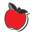 thumbnail image 3 of Ashley Productions Magnetic Whiteboard Eraser, Red Apple with Black and White Leaves, Pack of 6, 3 of 3