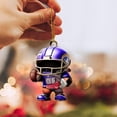 thumbnail image 1 of asddcavvf Interesting Super Wrist Style Rugby Player Acrylic Statue Keychain 2D Design A Sports Souvenir That Fans Can Collect Stone Rain Chains Door Beads for Doorways, 1 of 6