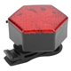 thumbnail image 3 of Luz trasera para bicicleta, luz trasera intermitente de advertencia segura hexagonal recargable por USB, luz de ciclismo, 3 of 10