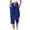 *1-Blue, variant on VBVC Women's Drawstring Waffle Jogger Capris , Loose Fit Cropped Sweatpants For Women , Ladies' Breathable Lounge Pants with Pockets, Army Green , S-2XL