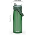 thumbnail image 4 of Camelbak Thrive™ Flip Straw Water Bottle 25oz, Forest Green, 4 of 6