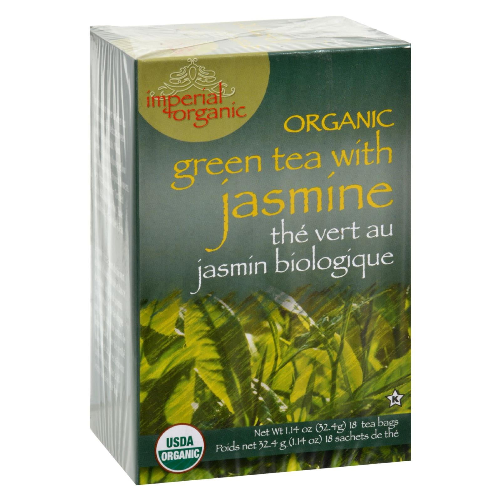 Uncle Lee'S Imperial Organic Green Tea With Jasmine, 18 Tea Bags