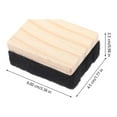 thumbnail image 2 of PTOOTP 6Pcs Blackboard Chalk Eraser Multi Color Simple Design for Office Wipe Whiteboard 2.36X1.77X0.98In, 2 of 8