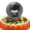 thumbnail image 5 of Acrylic Batman Cute Chibi Character Cake Topper Party Decoration for Wedding Anniversary Birthday Graduation, 5 of 7