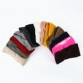 thumbnail image 5 of Unique Bargains 1 Pc Women's Warm Cross Knitted Headband Winter Ear Warmer Head Wraps Light Army Green, 5 of 6