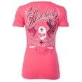 thumbnail image 3 of Archaic by Affliction Women's T-shirt Love Skull, 3 of 10