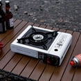thumbnail image 2 of Estufa de gas portátil para exteriores, recipiente para cocinar, combustible butano, linterna de camping de una pieza, horno de gas, accesorios para estufa, 2 of 4