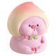 thumbnail image 1 of Money Bank, bonito cerdo frutal de resina, 17 x 15 x 20 cm, para niños, 1 of 2