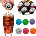 thumbnail image 3 of 1/6PCS Soda Can Lids Covers Silicone Caps Fresh Keeping Beer Drin% Reusable, 3 of 9