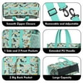 thumbnail image 3 of Teacher Tote Bag,Dachshund Dog and Pizza Teacher Utility Tote Bag,Large Work Tote Bags for Women with Multiple Pockets,Top Zipper Closure,13.8x10.6x6.7 Inch, 3 of 5