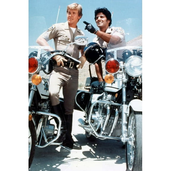 C.h.i.p.s Chips 24X36 Poster Erik Estrada Larry Wilcox