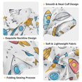 thumbnail image 3 of Dailycode Small Short Sleeve Button Down Shirts Rocket Planet Star Casual Shirt 3-10 Years, 3 of 9