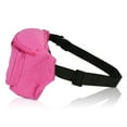 thumbnail image 7 of DALIX Fanny Pack 7" Travel Belt Pouch Waist Wallet Bag w/ 3 Pockets in Hot Pink, 7 of 7