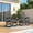 Dark Gray, variant on Oversized HDPE Outdoor Rocking Chair, All-Weather High Back Porch Rocker, 1-Pack, Black