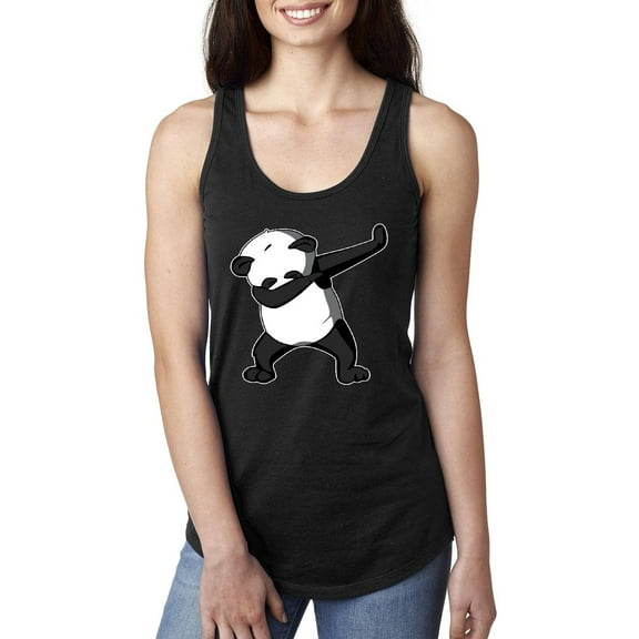 Normal is Boring - Women's Racerback Tank Top, up to Women Size 2XL - Dancing Panda