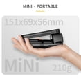 thumbnail image 3 of 28.3-Inch Multi-function Selfie Stick Desktop Tripod Gimbal Stabilizer with Telescoping, 3 of 8