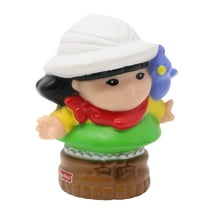 Replacement Part for Collectible Fisher-Price Little People Safari Surprise Sounds Zoo Musical Train Playset L9503 - Replacement Zookeeper Sonya Lee Figure