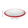thumbnail image 2 of ETHZZLE Miroirs Anti-Lumière Convexes Rouge PC Design Courbé pour Coins de Route 1 Ensemble, 2 of 8