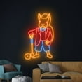 thumbnail image 4 of Handmadetneonsign Rabbit Croquet Neon Sign, Rabbit Led Sign, Croquet Neon Light, Rabbit Croquet, 4 of 5