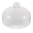 thumbnail image 4 of Cubierta de vidrio para platos de comida para microondas - Tapa antisalpicaduras de 24 cm - Resistente al calor - Accesorio para calentar en microondas, 4 of 5