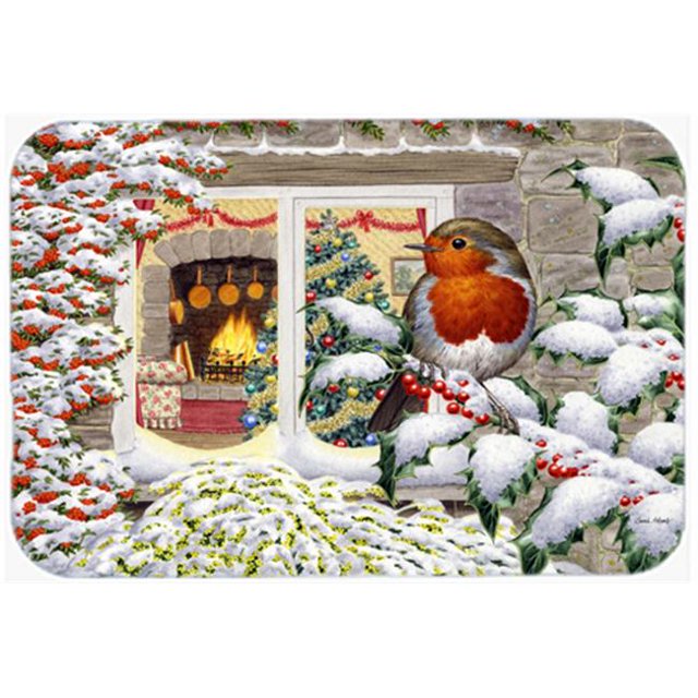 Carolines Treasures ASA2199JCMT European Robin Kitchen or Bath Mat, 24 x 36