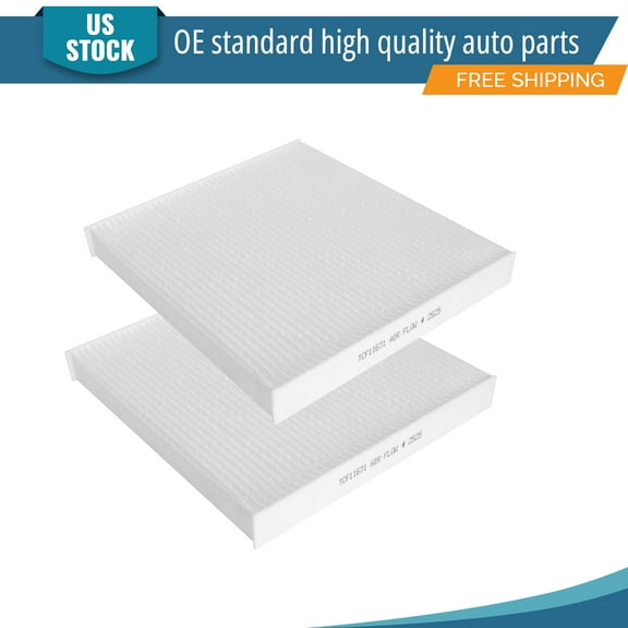 YXPCARS 2PCS Cabin Air Filter for Ram1500 2500 3500 4500 5500 Jeep Grand Wagoneer, New Activated Carbon Cabin Air Filter Replacement (CF11671)