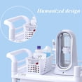 thumbnail image 4 of DENEST Esthetician Utility Trolley Salon Cart Beauty Spa Facial Rolling Storage Station, 4 of 12