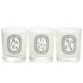thumbnail image 1 of Diptyque Scented Mini Candle Discovery Set: Baies, Figuier, Roses 70g x3pcs, 1 of 1