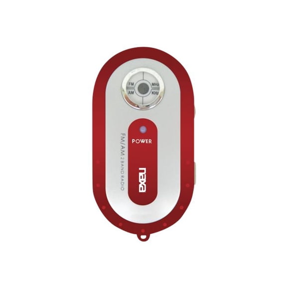 Naxa NR-720 - Portable radio - red