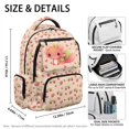 thumbnail image 7 of Aplkyhs 17 Inch Backpack for Age 6-12 Cute Pink Axolotl Lightweight Water Resistant School Bag for Kids Elementary School Travel, 7 of 7