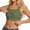 Green, variant on Seamless Square Neck Vest For Shapewear Compression Top Waste Trainer