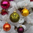 thumbnail image 3 of 10 Pcs Christmas Ornament Decorations, Vinyl Stickers - 2.2*2.2in, Waterproof, DIY Face Stickers for Windows & Parties, 3 of 7