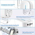 thumbnail image 4 of Jinsinto Auto Soap Dispenser, 350ml Wall Mounted Soap Dispenser, Touchless Gel Dispenser with Infrared Sensor, 4 of 5