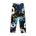 thumbnail image 4 of Disketp Football Men'S Pajama Pants - Ultra Soft Fleece Sleep And Lounge Pants (Size: S-Xxl), 4 of 9