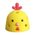 thumbnail image 1 of Yuarrent Mini depurador de huevos de dibujos animados, agente de limpieza de huevos ligero, herramienta de cocina utilizada para limpiar huevos Cocina y Comedor Amarillo, 1 of 6