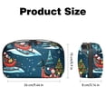 thumbnail image 5 of Christmas Waterproof Oxford Fabric Charger Case with Charger Pouch, Cable Organizer, and Cord & Cable Organizer- Digital Travel Bag- 5.9x9.44x3.14 in, 5 of 6
