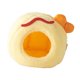 thumbnail image 5 of Nido cálido para loros, cama para acurrucarse, fácil de colgar, accesorios para jaula, forro polar suave Amarillo, 5 of 7