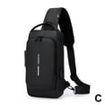 thumbnail image 6 of Sling Bag for Men Anti-Theft Crossbody Bag Large Capacity Waterproof Rechargeable Chest Backpack for Daily Use, 6 of 6
