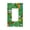 Single Gang, variant on Soccer Field Icon Pattern Light Switch Cover Decorator Single Toggle Wall Plate 1-Gang Receptacle Outlet Decor