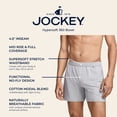 thumbnail image 3 of Jockey Men's Hypersoft 360 4.5" Boxer, 3 of 6