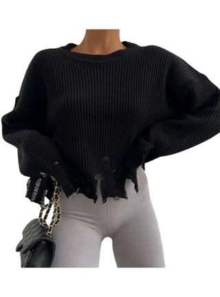Ripped bottom sweater clearance