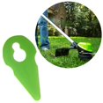 thumbnail image 1 of 50pc/100pcs/500pcs For Suitable For Gtech Gt Series Lawn Mower L67 Green Lawn Mower Plastic Blade, 1 of 1