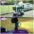 thumbnail image 3 of SAY YEAH Mobility Scooter,Folding Selectric Wheelchairs for Adults,Upgrade Motor Scooters for Seniors,42X37X19in,110lbs,pink, 3 of 12