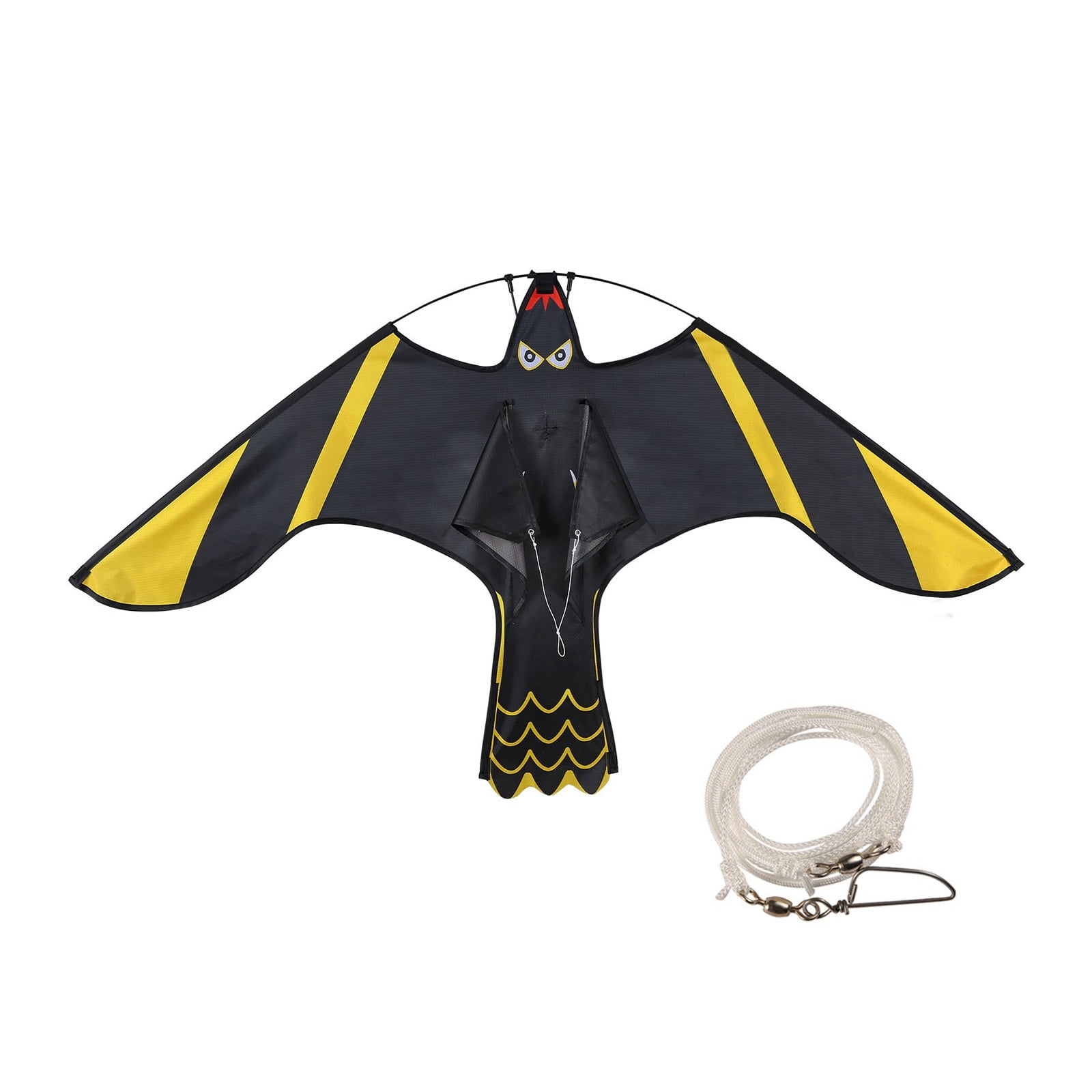 Reusable Scarecrow Flying Kite for Outdoor Bird Control in Fields Orchards - Wind Design