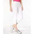 thumbnail image 2 of Hue Women's Capri Leggings, White (L, White), 2 of 2