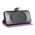 thumbnail image 3 of Wallet Case for Samsung Galaxy S26 Ultra Embossed Butterfly with Strap & Stand Purple, 3 of 6