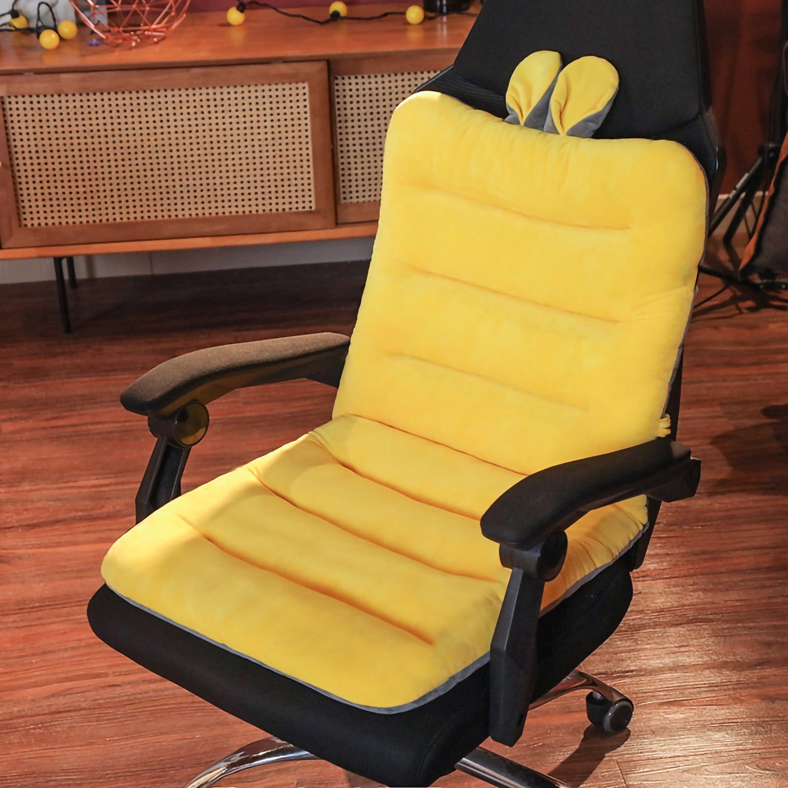 Backrest Cushion Office Chair Cushion Plush Chair Cushion Integrated