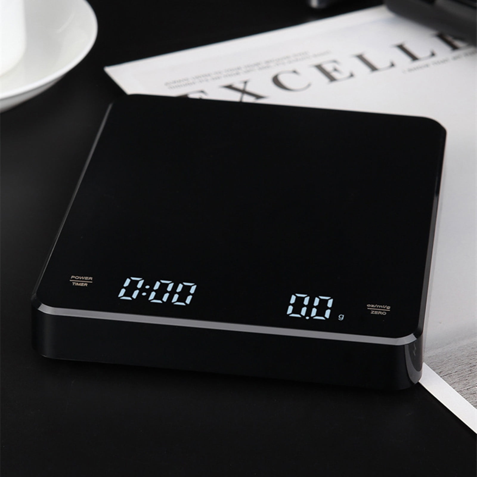 Electronic Digital Coffee Scale 3Kg / 0.1g With Timer High Precision LCD Display TAPDRA Spare Part