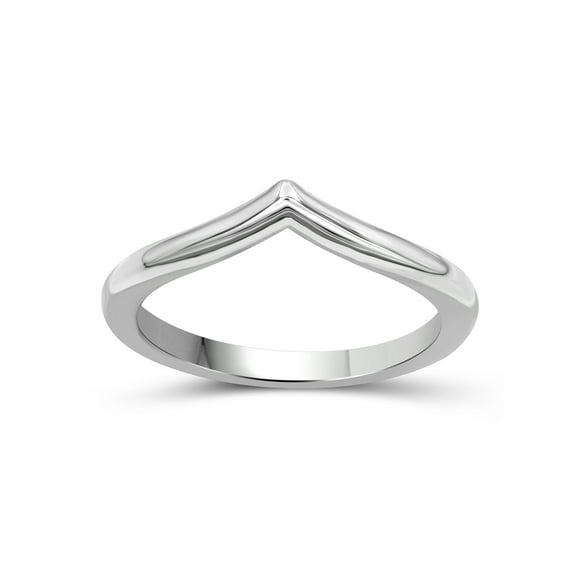JewelersClub Sterling Silver Wishbone Friendship Ring