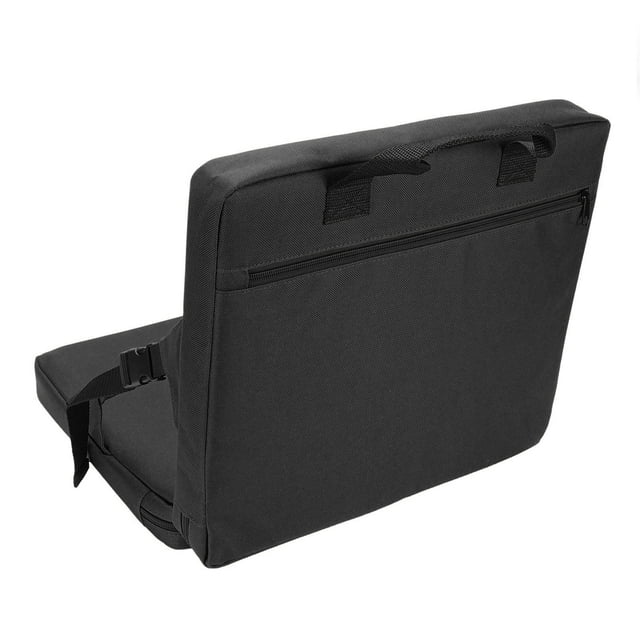 Stadium Cushion Portable Bleacher Chair with Back Support for Outdoor Events and Sports
